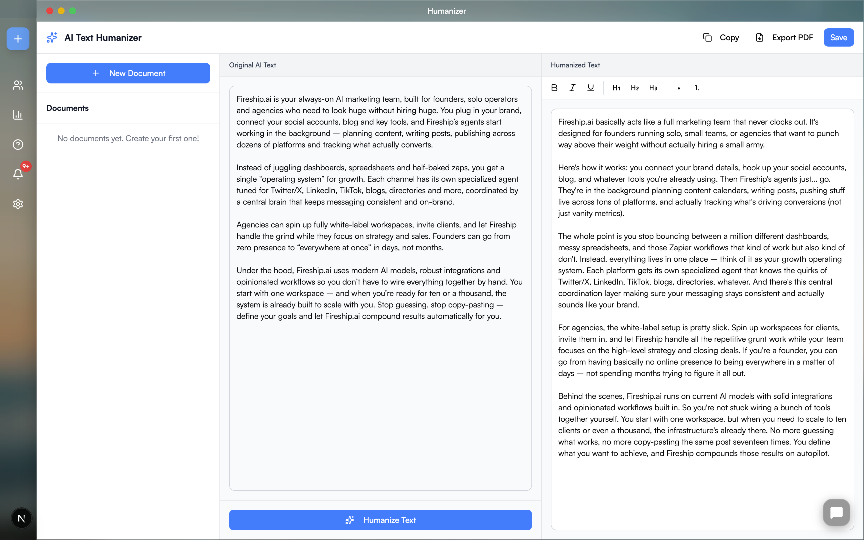 KI-Inhalt Humanisierung illustration