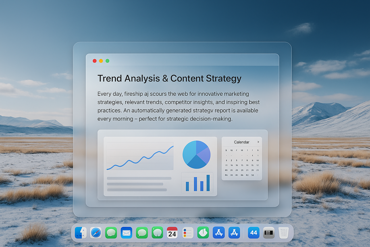 Trend Analysis & Content Strategy illustration
